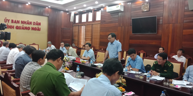 UBND Tỉnh Quảng Ngãi Tổ Chức Họp Ban Chỉ Đạo Liên Ngành Về Vệ Sinh An Toàn Thực Phẩm Năm 2019
