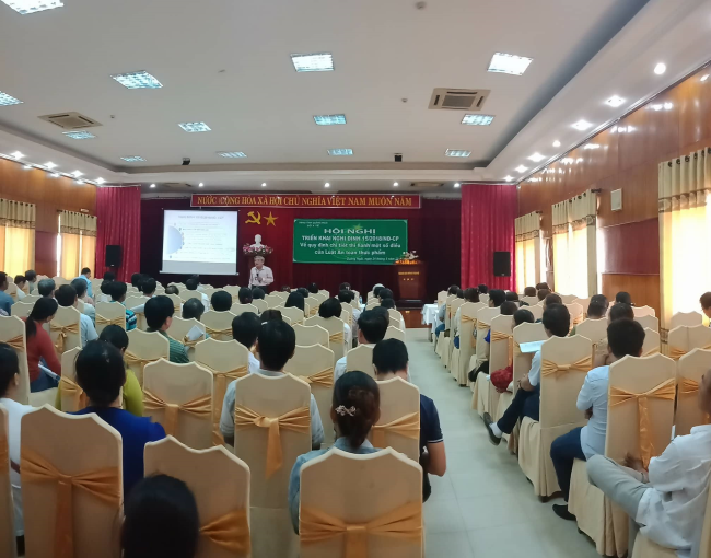 Quảng Ngãi tổ chức Hội nghị triển khai Nghị định 15/2018/NĐ-CP về Quy định chi tiết thi hành một số điều của Luật an toàn thực phẩm