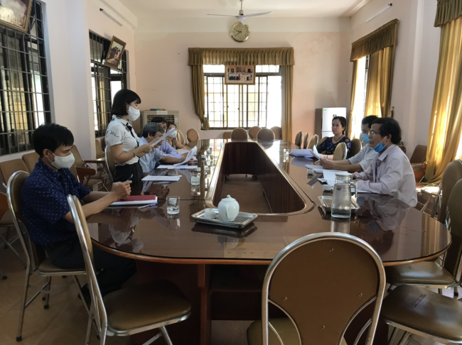 HỘI NGHỊ TRIỂN KHAI XÂY DỰNG MÔ HÌNH ĐIỂM AN TOÀN THỰC PHẨM BẾP ĂN TẬP THỂ TRƯỜNG HỌC NĂM 2020