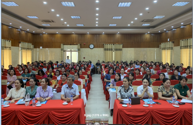 Hội nghị triển khai các quy định về đảm bảo an toàn thực phẩm cho Hiệu trưởng các trường học có tổ chức bếp ăn tập thể trên địa bàn tỉnh