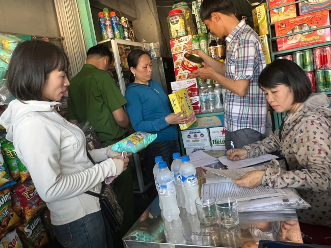 Nghĩa Hành bảo đảm an toàn thực phẩm dịp 
trong dịp Tết Trung thu 2024 trên địa bàn huyện