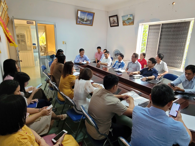 CHI CỤC AN TOÀN VỆ SINH THỰC PHẨM QUẢNG NGÃI TỔ CHỨC GIAO BAN CÔNG TÁC QUẢN LÝ AN TOÀN THỰC PHẨM QUÝ I NĂM 2025